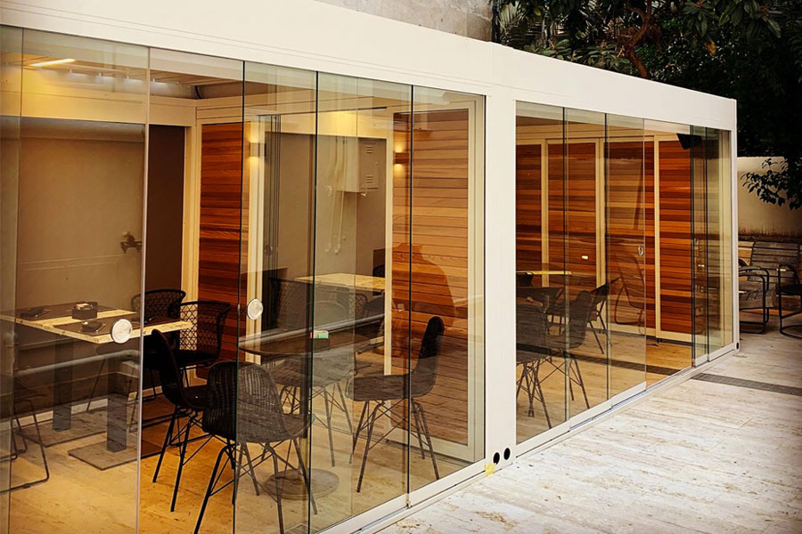 Tende per locali commerciali